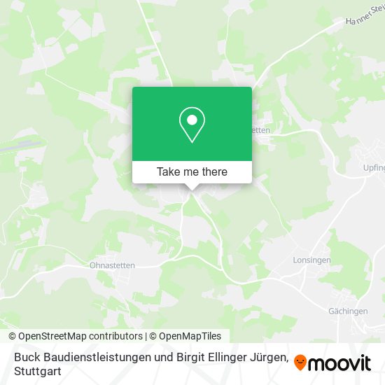Buck Baudienstleistungen und Birgit Ellinger Jürgen map