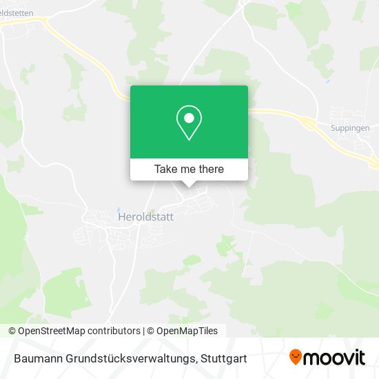 Baumann Grundstücksverwaltungs map