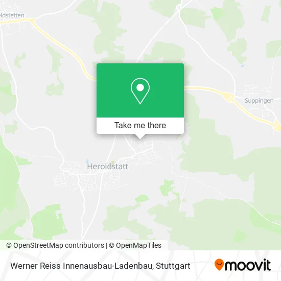 Карта Werner Reiss Innenausbau-Ladenbau