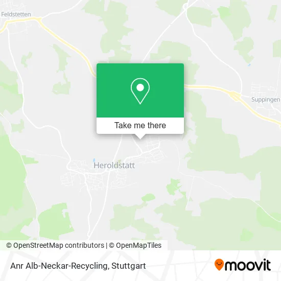 Карта Anr Alb-Neckar-Recycling