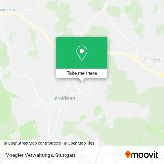 Карта Voegler Verwaltungs