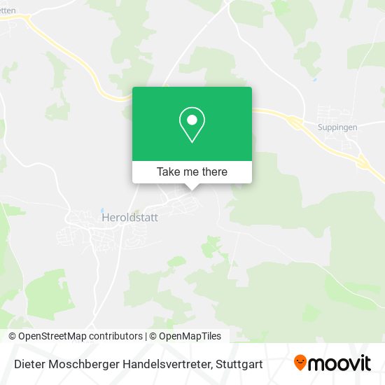 Dieter Moschberger Handelsvertreter map