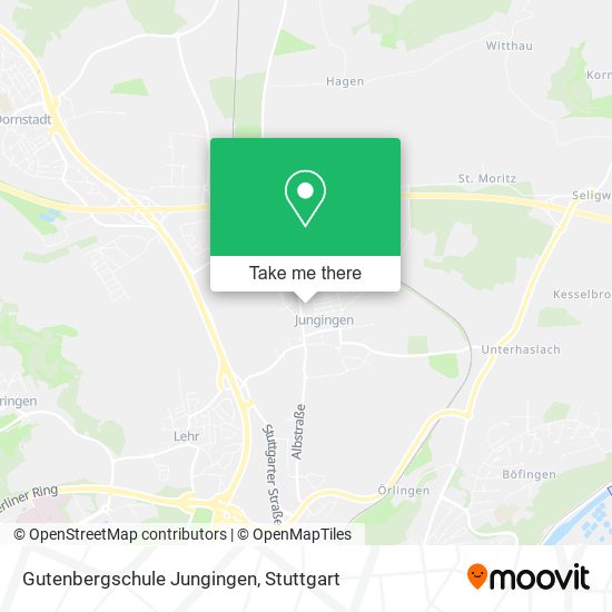 Gutenbergschule Jungingen map