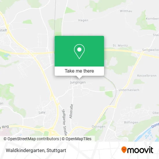 Карта Waldkindergarten