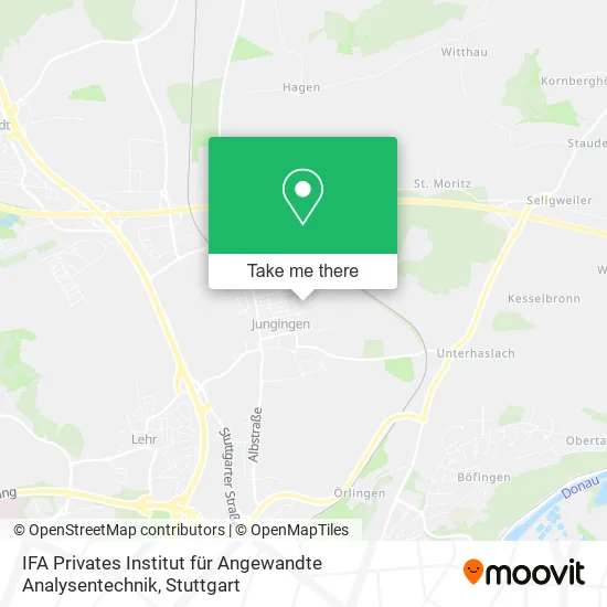 Карта IFA Privates Institut für Angewandte Analysentechnik