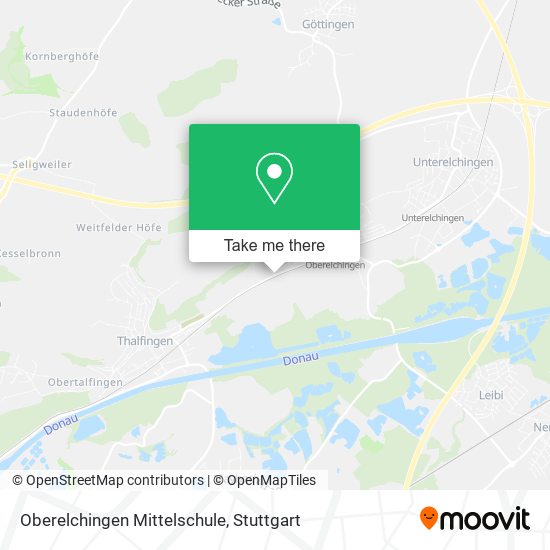 Карта Oberelchingen Mittelschule