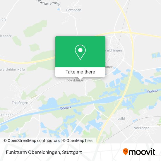 Funkturm Oberelchingen map