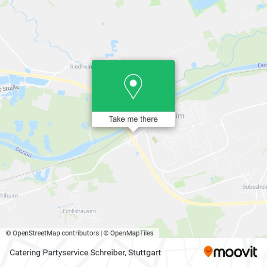Карта Catering Partyservice Schreiber