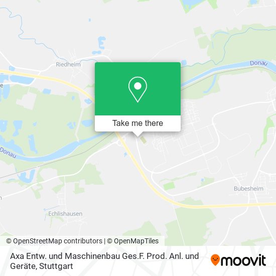 Axa Entw. und Maschinenbau Ges.F. Prod. Anl. und Geräte map
