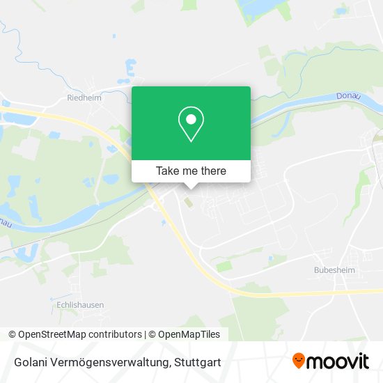 Golani Vermögensverwaltung map
