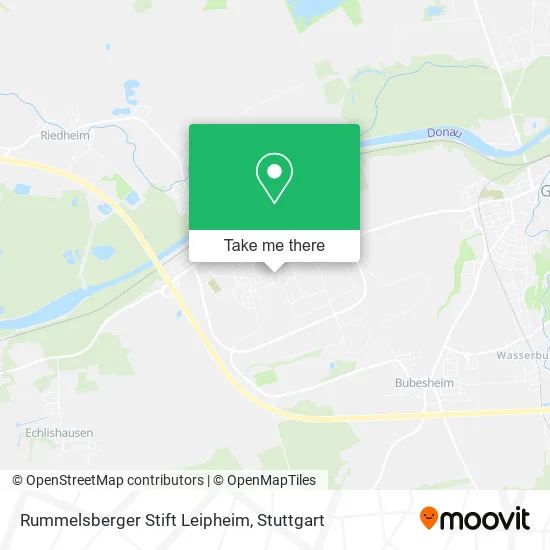 Карта Rummelsberger Stift Leipheim