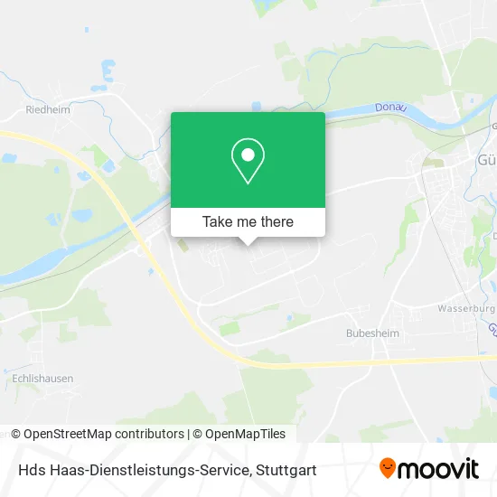 Карта Hds Haas-Dienstleistungs-Service