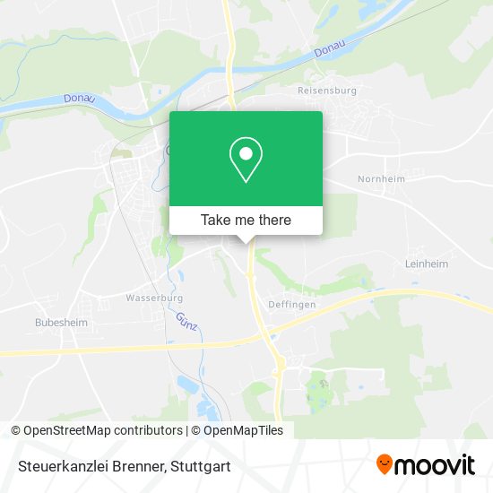 Steuerkanzlei Brenner map