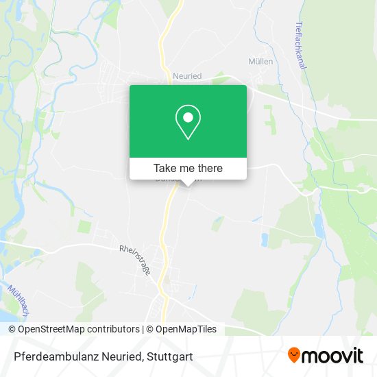 Карта Pferdeambulanz Neuried