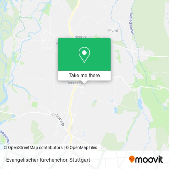Evangelischer Kirchenchor map
