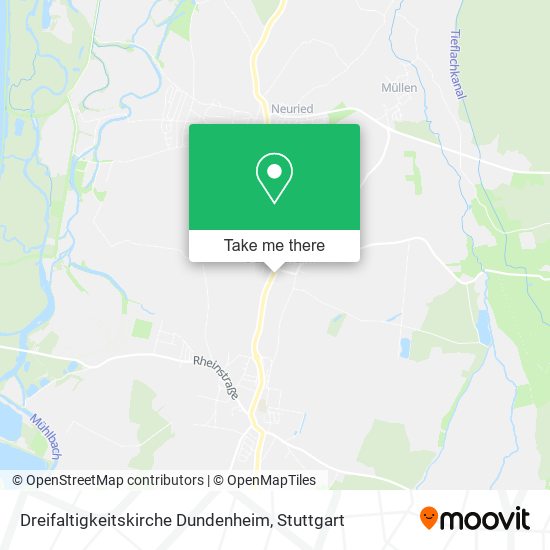 Dreifaltigkeitskirche Dundenheim map