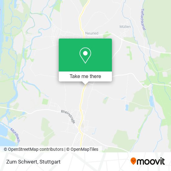 Карта Zum Schwert