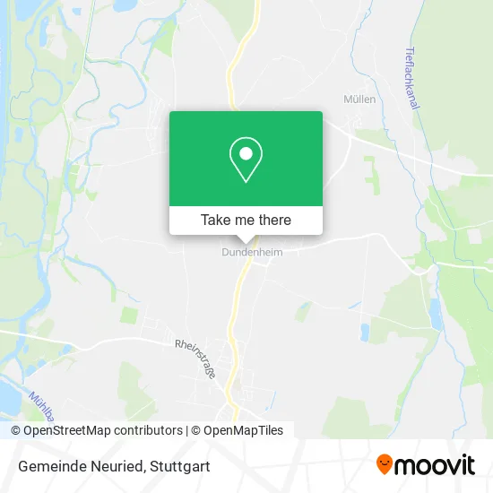 Карта Gemeinde Neuried