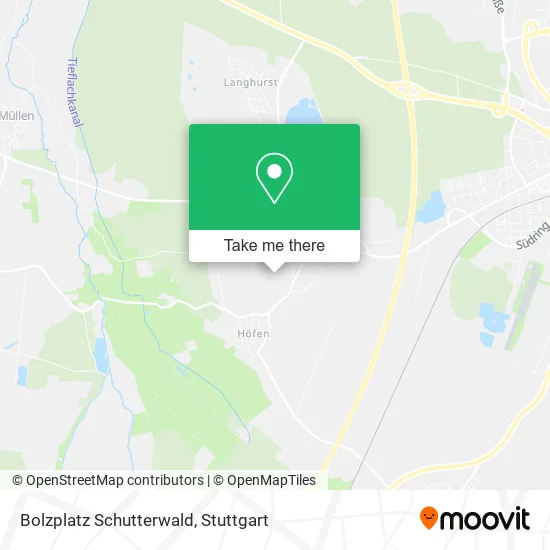 Карта Bolzplatz Schutterwald