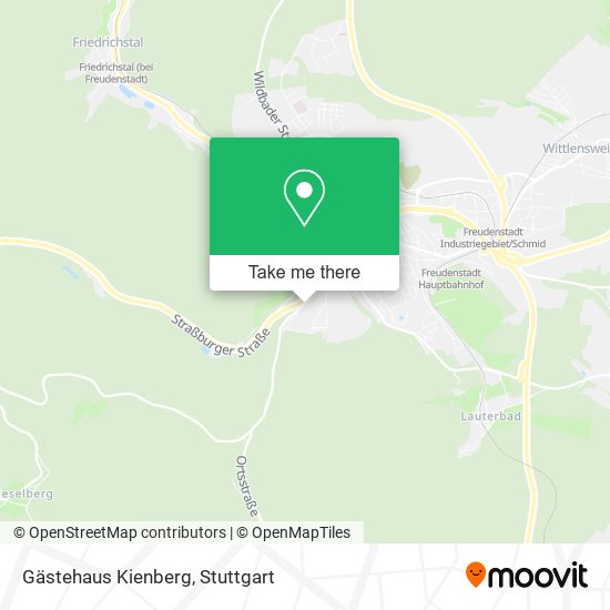 Gästehaus Kienberg map