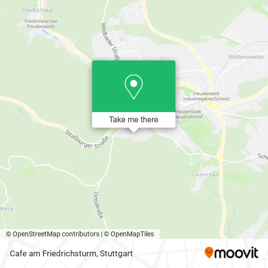 Карта Cafe am Friedrichsturm