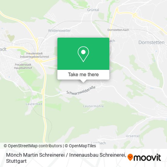 Mönch Martin Schreinerei / Innenausbau Schreinerei map