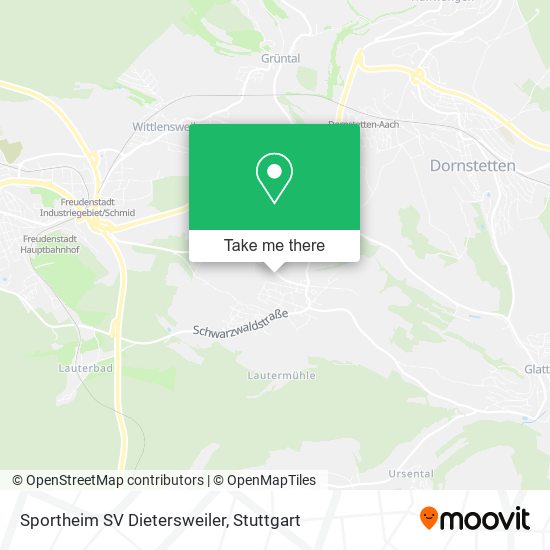 Sportheim SV Dietersweiler map