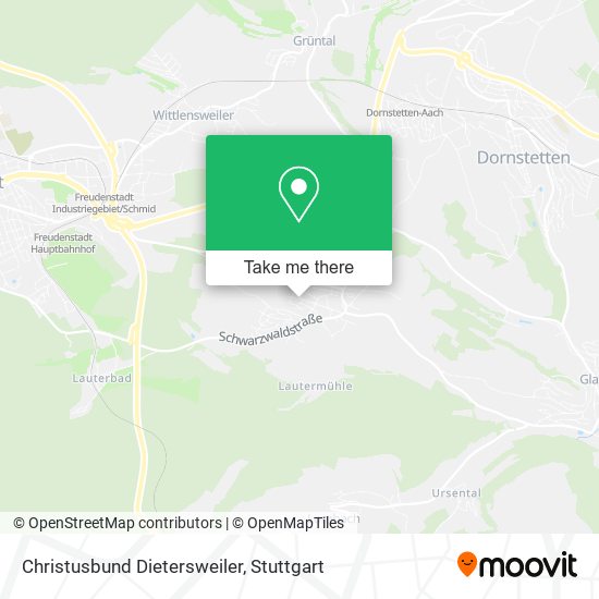 Christusbund Dietersweiler map