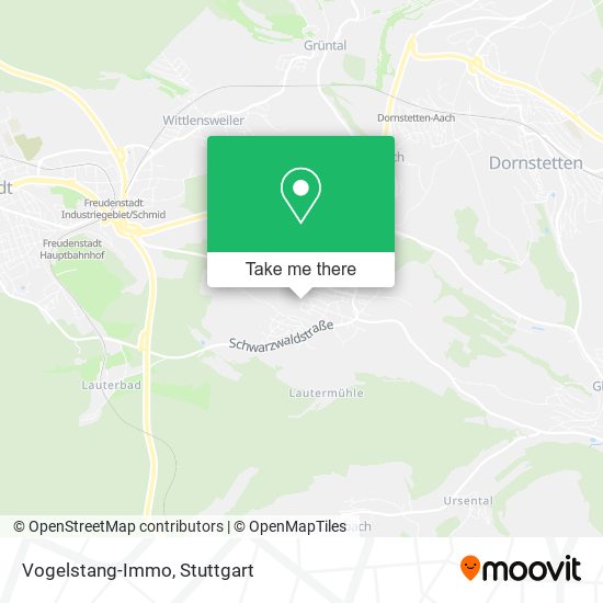 Vogelstang-Immo map