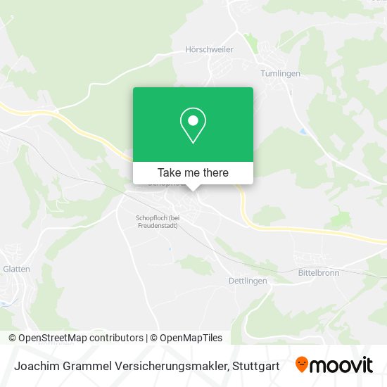 Joachim Grammel Versicherungsmakler map