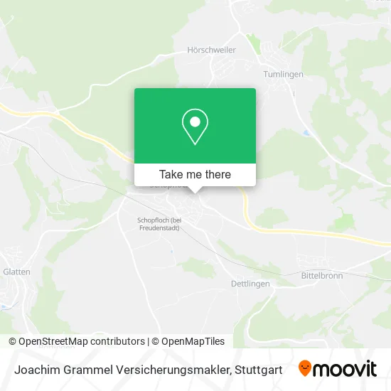 Карта Joachim Grammel Versicherungsmakler