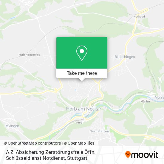 A.Z. Absicherung Zerstörungsfreie Öffn. Schlüsseldienst Notdienst map