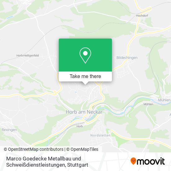 Marco Goedecke Metallbau und Schweißdienstleistungen map