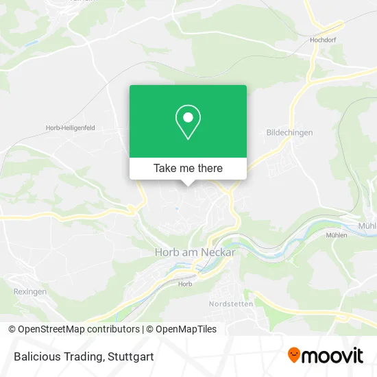Balicious Trading map