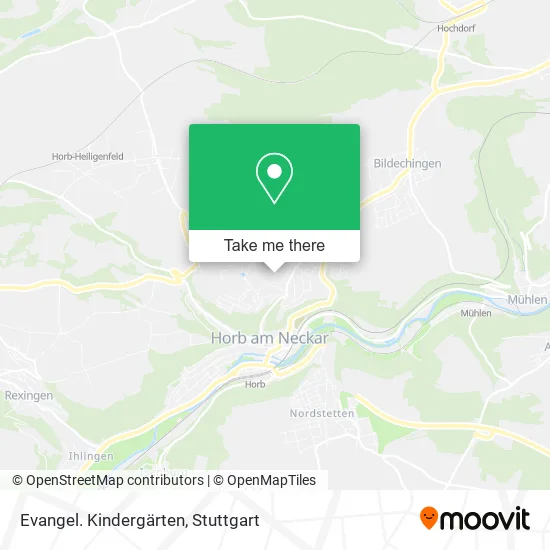 Карта Evangel. Kindergärten