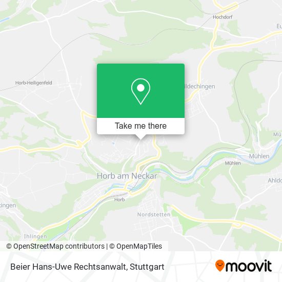 Beier Hans-Uwe Rechtsanwalt map