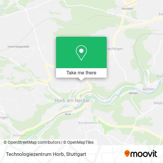 Technologiezentrum Horb map