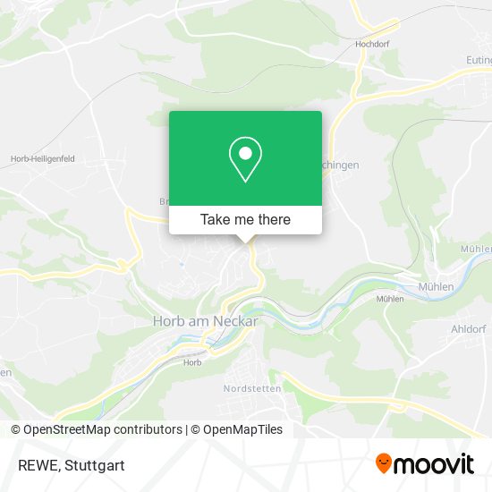 REWE map