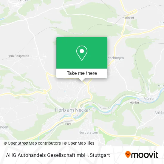 Карта AHG Autohandels Gesellschaft mbH