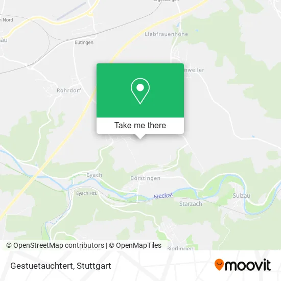 Карта Gestuetauchtert