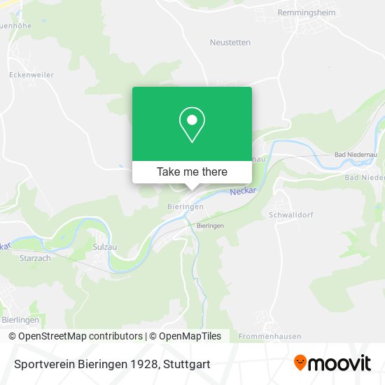 Sportverein Bieringen 1928 map