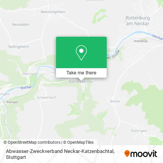 Карта Abwasser-Zweckverband Neckar-Katzenbachtal