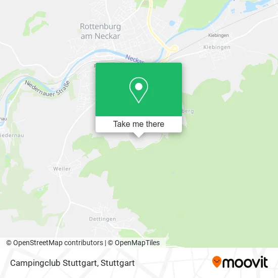 Карта Campingclub Stuttgart
