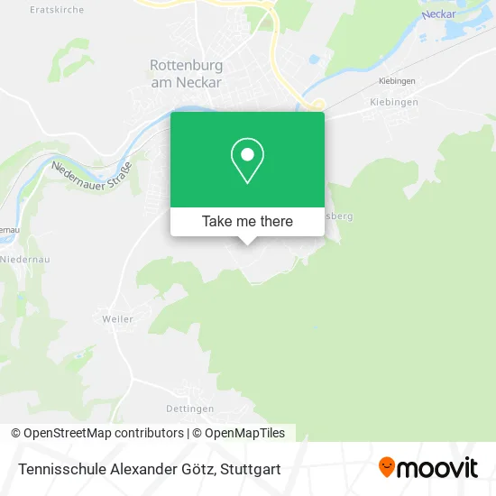 Карта Tennisschule Alexander Götz