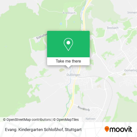 Evang. Kindergarten Schloßhof map