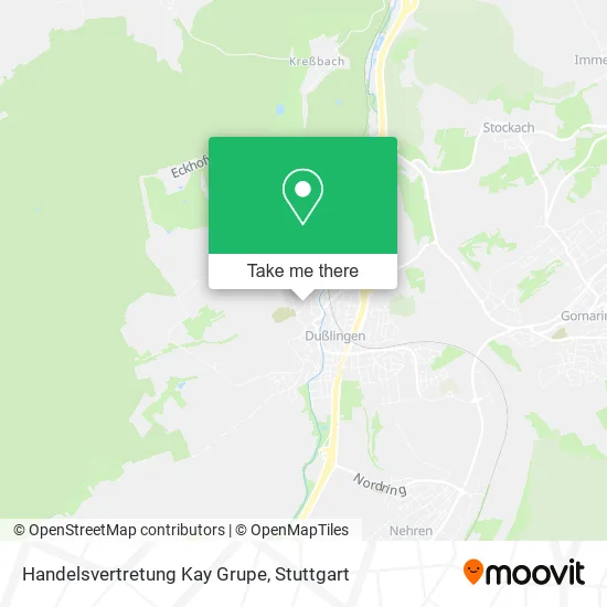 Карта Handelsvertretung Kay Grupe
