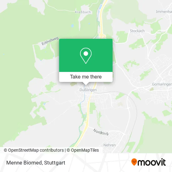 Карта Menne Biomed