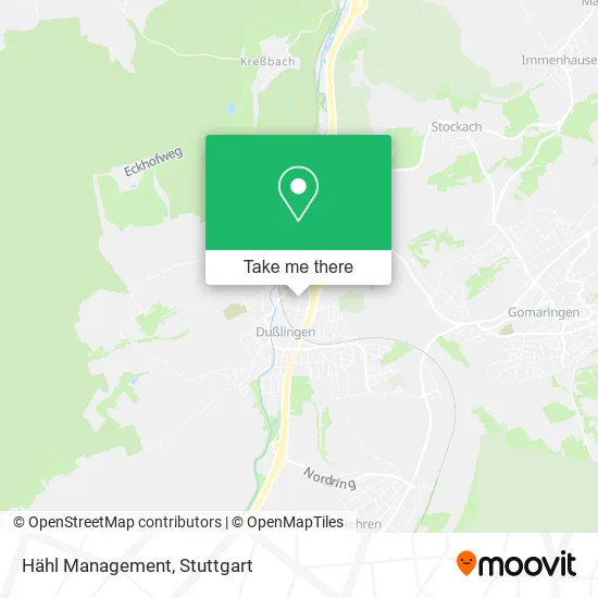 Карта Hähl Management