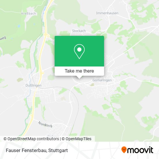 Карта Fauser Fensterbau