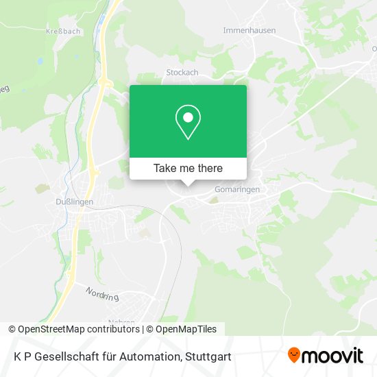 K P Gesellschaft für Automation map